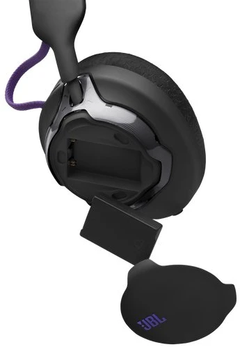 JBL Quantum 650 Belaidės Over-Ear-Gaming-Ausinės, Juodas