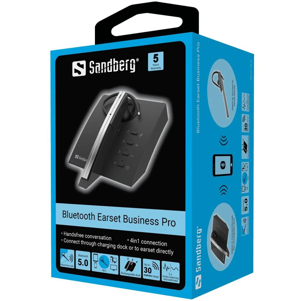 Ausinės Sandberg Belaidės Earset Business Pro
