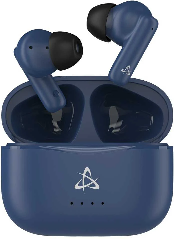 Sbox EB-TWS05 mėlynos ausinės su įkrovimo dėklu