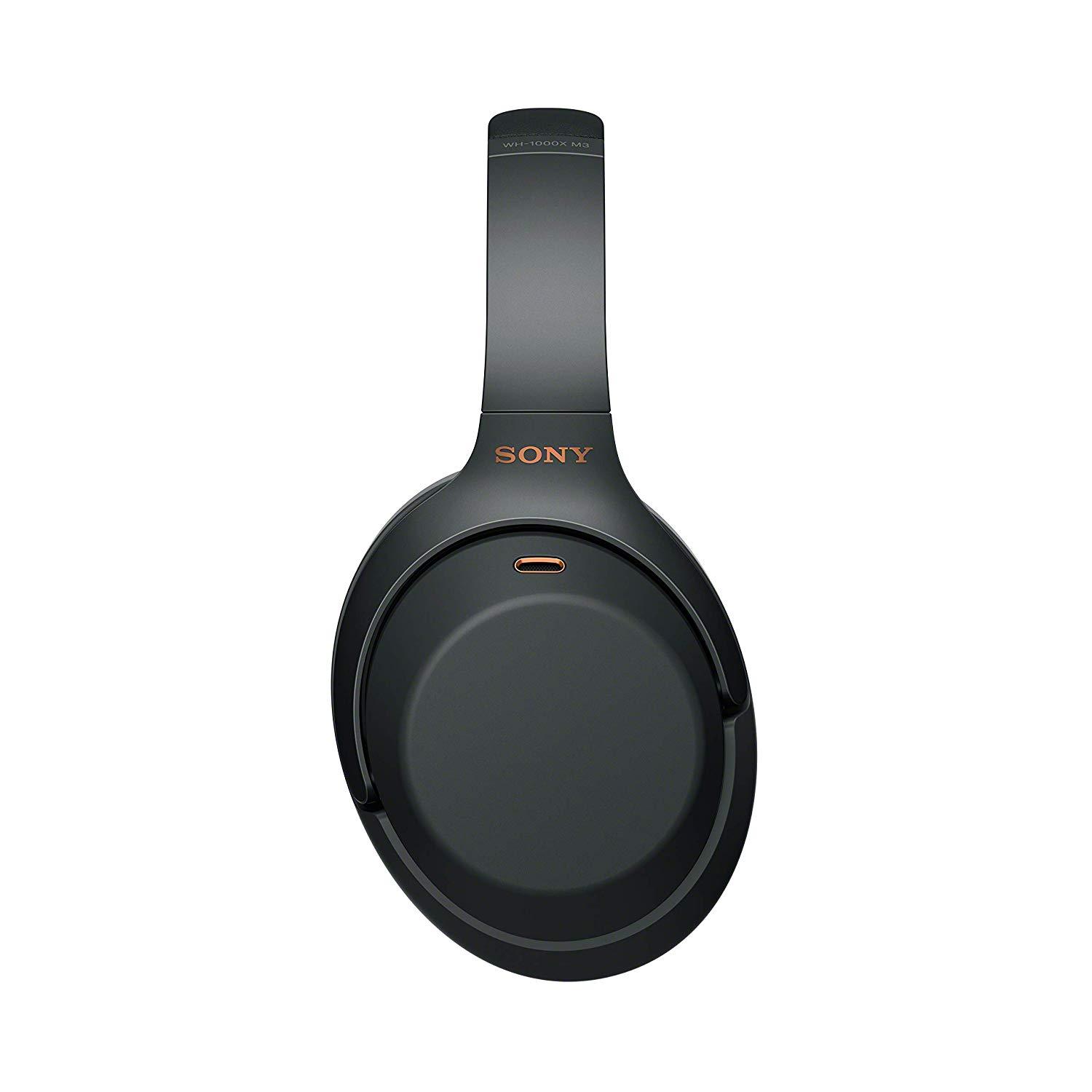 Sony Belaidės triukšmą slopinančios ausinės WH-1000XM3B (Juodos) su  mikrofonu | Varle.lt