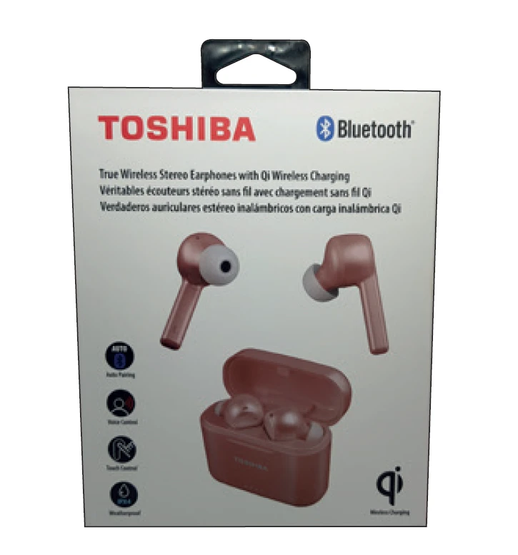 Ausinės Toshiba RZE-BT750E Rose Auksinė