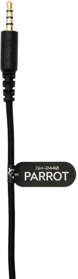 Ausinės White Shark Baltas Shark GH-2440 Parrot Juodas