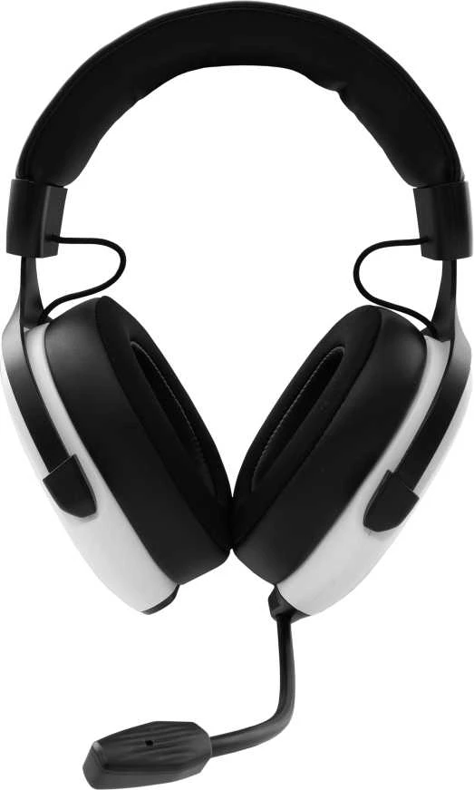 White Shark Baltas Shark Baltas Shark žaidimų ausinės FOX, skirta PC, PS4/PS5, Mac, baltos spalvos (GH-2445)