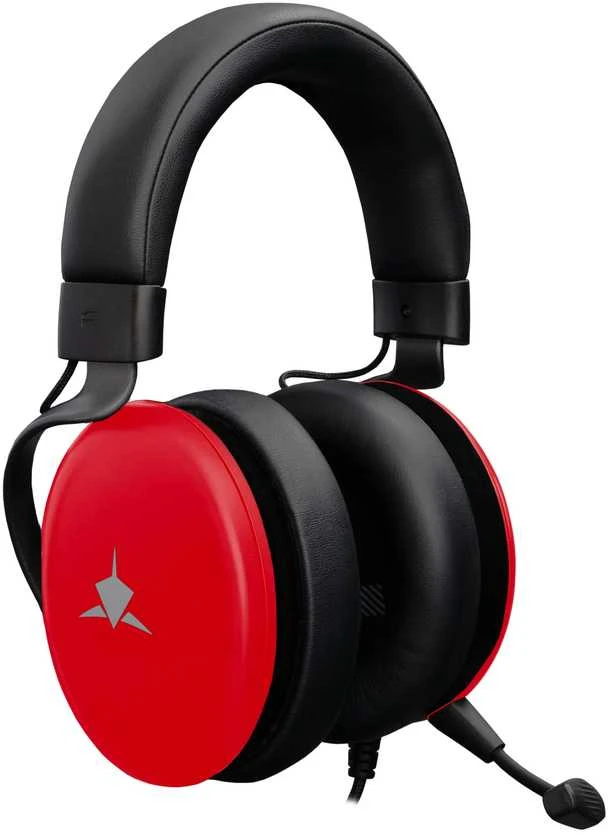 Ausinės White shark Baltas Shark GH-2540 Elephant Raudona