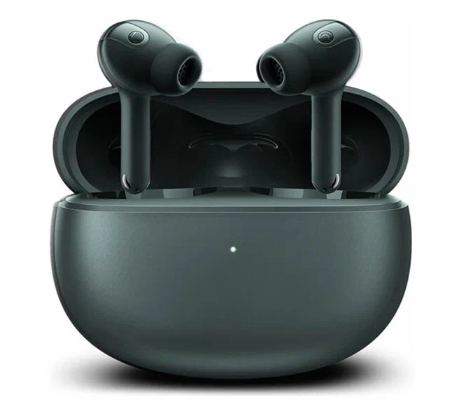 HiFi HD Belaidės Ausinės Xiaomi Buds 3 su HRTF garso suderinimu bei aktyviu triukšmo slopinimu, Juodos