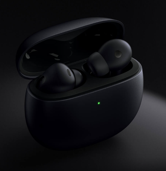 HiFi HD Belaidės Ausinės Xiaomi Buds 3 su HRTF garso suderinimu bei aktyviu triukšmo slopinimu, Juodos