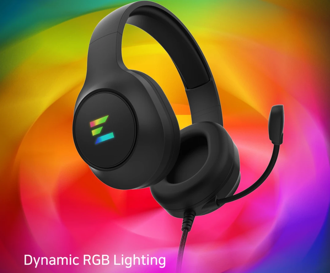 Zalman ZM-HPS310 ausinės su RGB apšvietimu