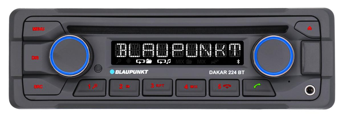 Automagnetola Blaupunkt Radijas BLAUPUNKT Dakar 224 BT - 24V / Heavy Duty / Bluetooth