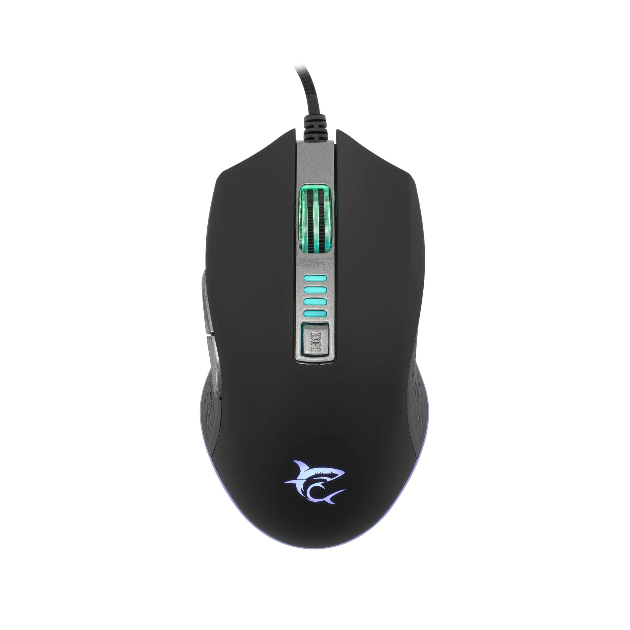 Žaidimų pelė White Shark Octavius su RGB pašvietimu