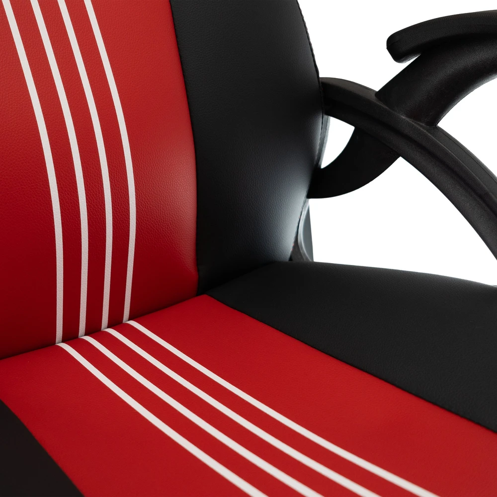 Baracuda ABALONE-B/R Gaming Chair, Juodas/Raudona