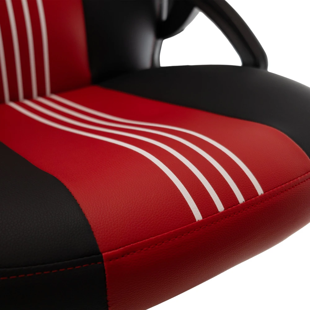 Baracuda ABALONE-B/R Gaming Chair, Juodas/Raudona