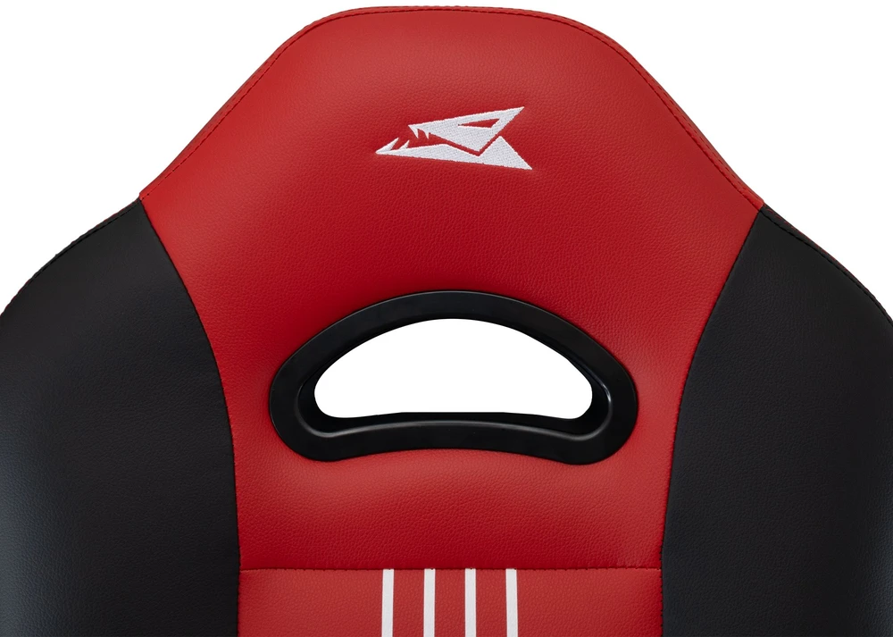 Baracuda ABALONE-B/R Gaming Chair, Juodas/Raudona