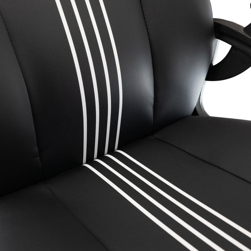Baracuda ABALONE-B/W Gaming Chair, Juodas/Baltas
