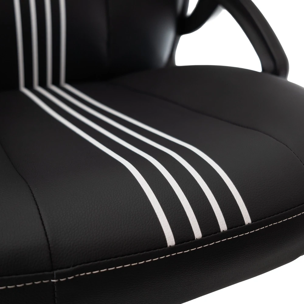 Baracuda ABALONE-B/W Gaming Chair, Juodas/Baltas