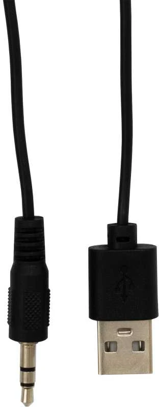 Kompiuterio kolonėlės Baracuda Stereo kolonėlės 2.0 SEASHELL, LED, juodos spalvos (BGSP-011)