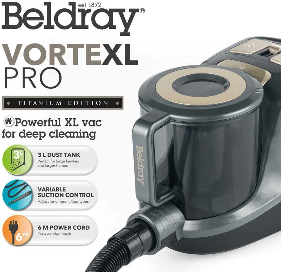 Dulkių siurblys Beldray BEL01797VDE VorteXL Pro
