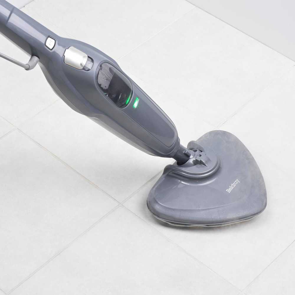 Garinė šluota Beldray BELDRAY Garinė šluota 1300W Trójkątna Głowica 180 350ml Kabelis 5m Pilka