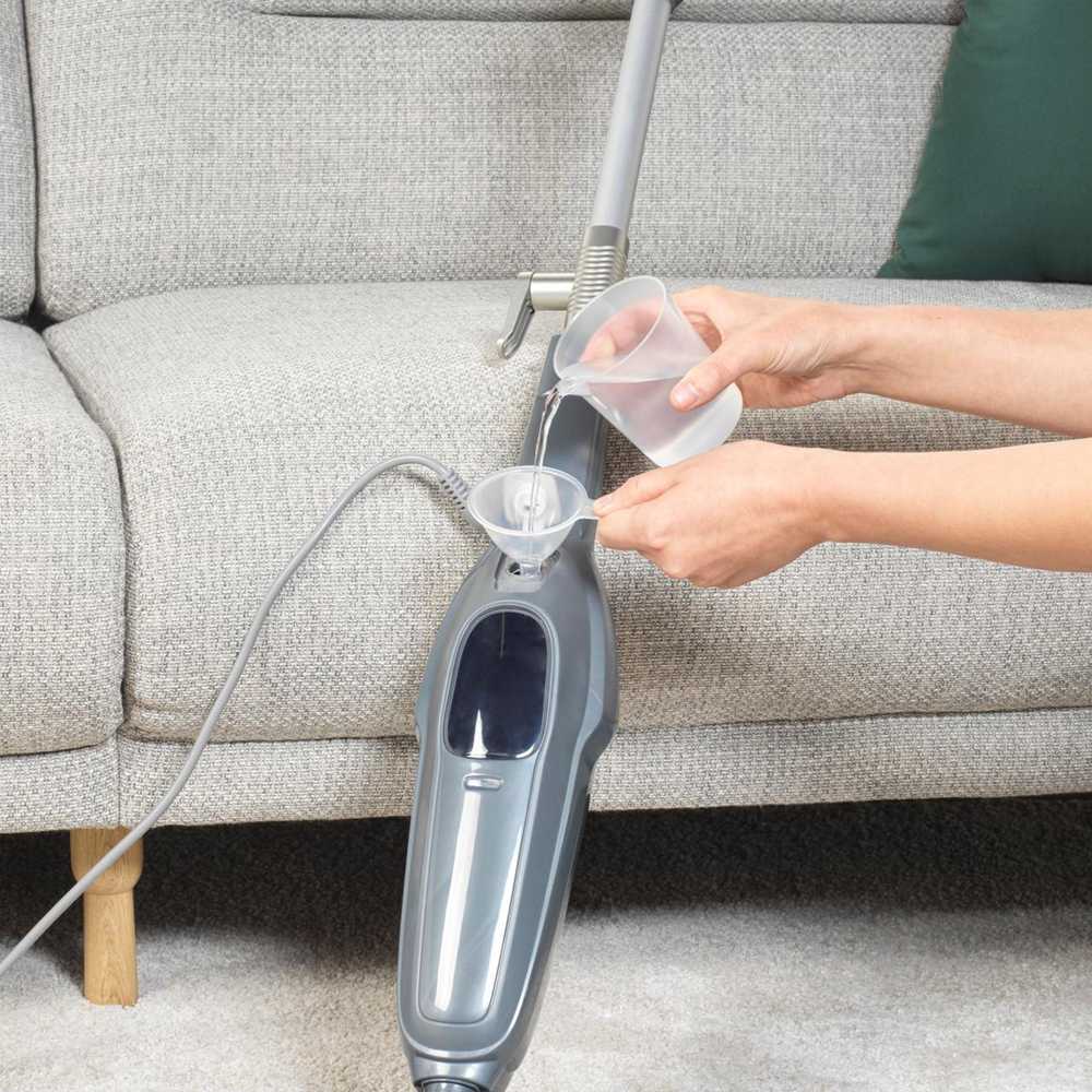 Garinė šluota Beldray BELDRAY Garinė šluota 1300W Trójkątna Głowica 180 350ml Kabelis 5m Pilka