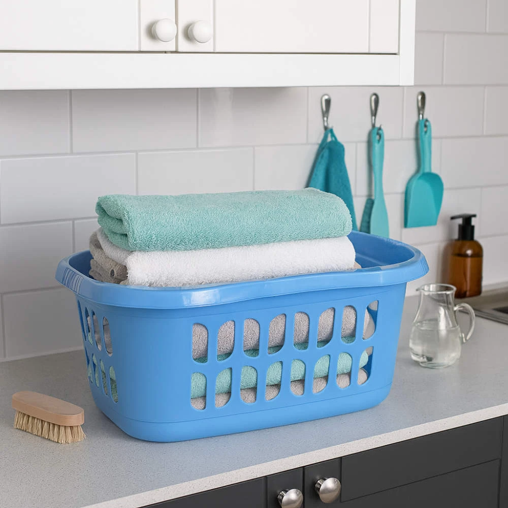 Beldray LA00000175CRNEU7 38L Hip Hugger Laundry Basket