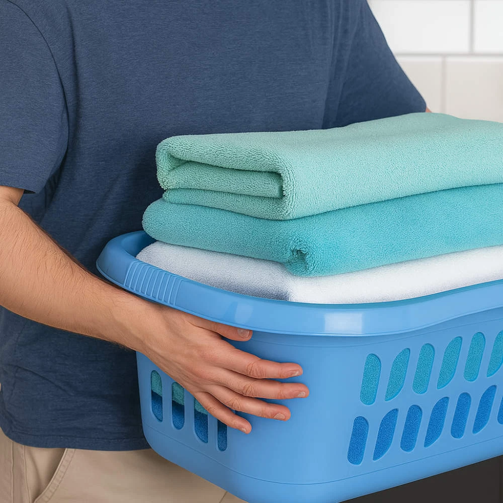 Beldray LA00000175CRNEU7 38L Hip Hugger Laundry Basket