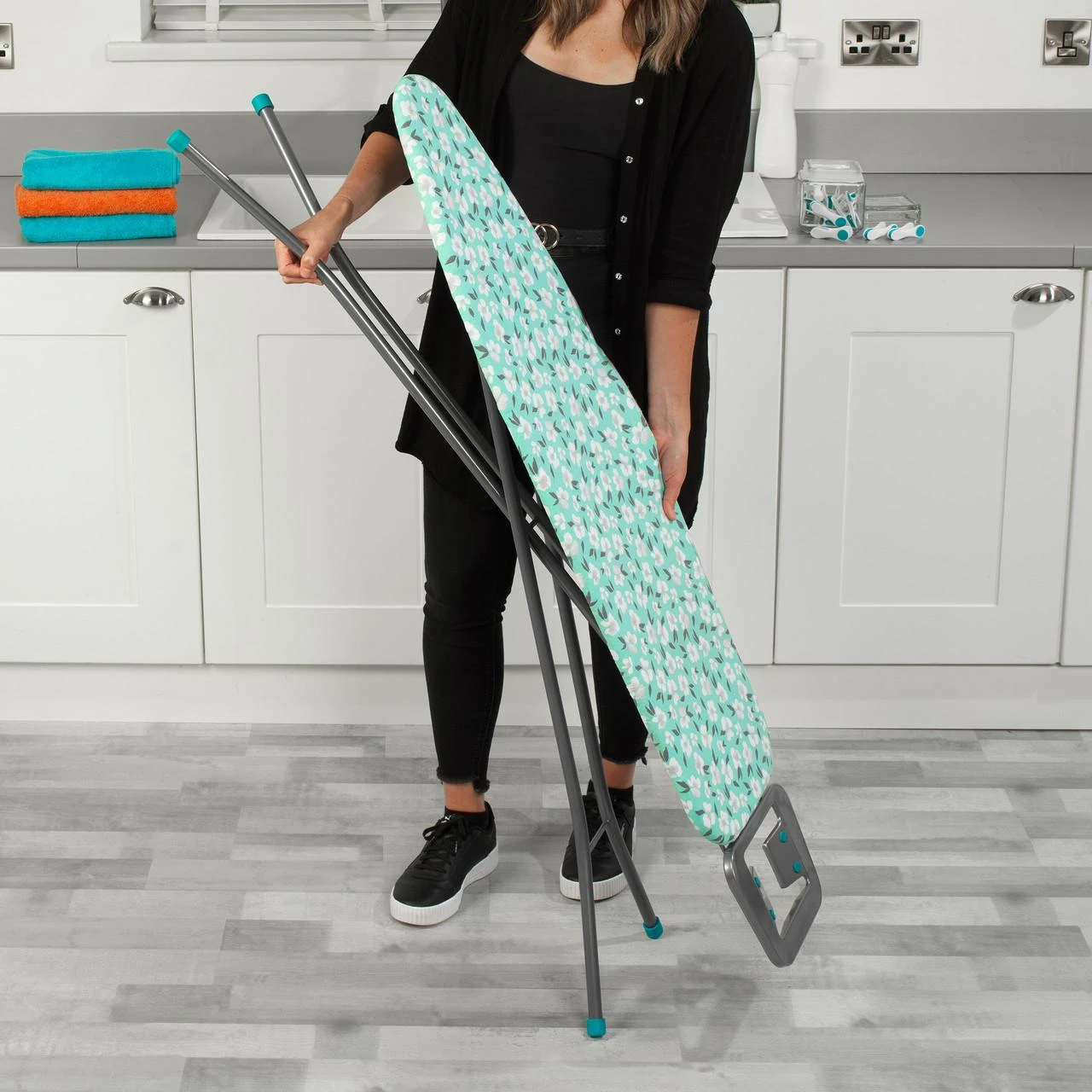 Beldray LA023995IKATFEU7 sulankstoma lyginimo lenta 110 x 33 cm