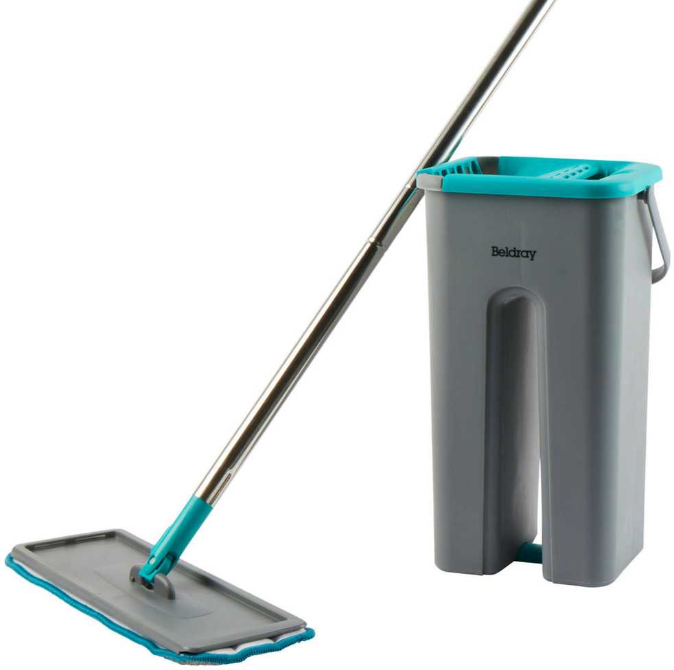 Beldray LA029371FEU7 No Chem Flat Head MOP and Bucket, modelis LA029371FEU7, žema kaina Varle.lt