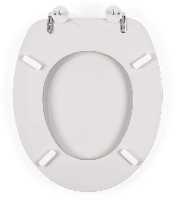Beldray LA032355PGRY medinė klozeto sėdynė, Baltas