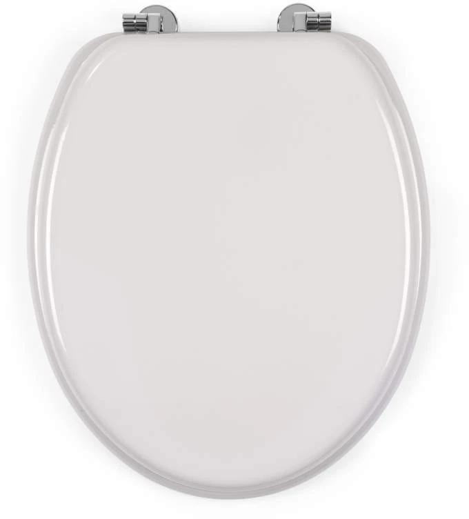 Beldray LA032355PGRY medinė klozeto sėdynė, Baltas