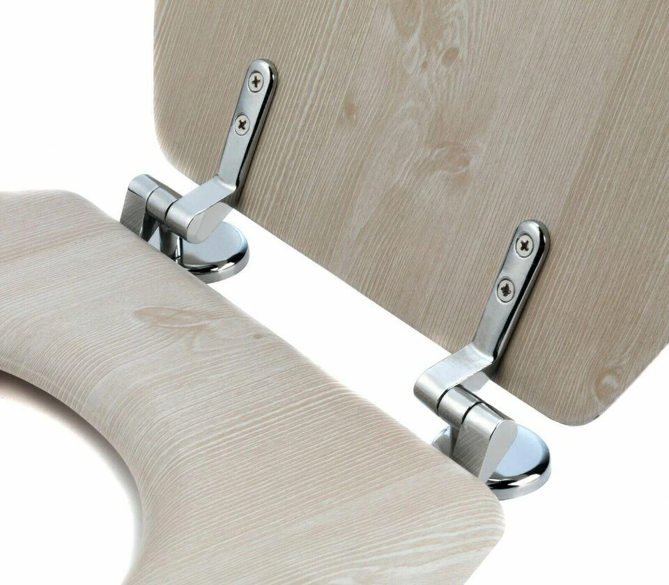 Beldray LA033710WOAKPFEU7 Medinė MDF klozeto sėdynė, Baltas Oak