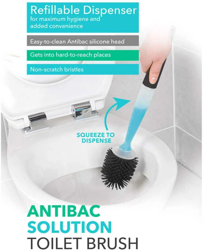 Beldray LA033996UFFEU7 Antibac Toilet - Pilkas