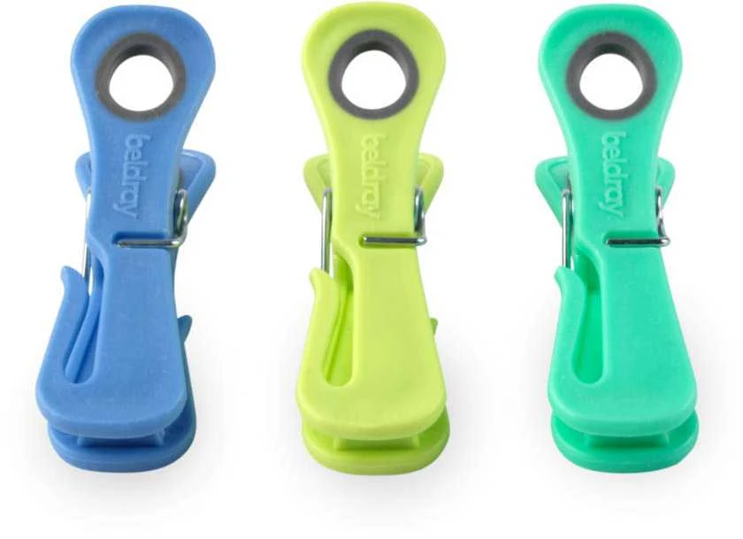 Beldray LA035716RPFEU7 24 Dual-Grip Pegs – Žalias/Mėlyna