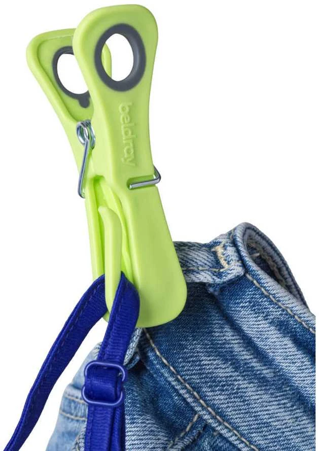 Beldray LA035716RPFEU7 24 Dual-Grip Pegs – Žalias/Mėlyna