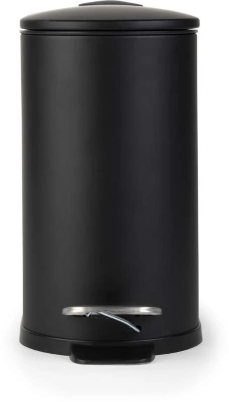 Beldray LA036690BLKPEU7 Slimline D-Shaped Pedal Bin 5-Litre, Juodas