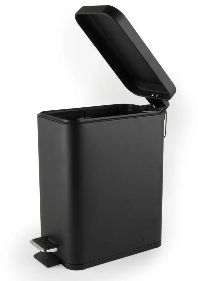 Beldray LA041173BLKPEU7 Slimline Pedal Bin 5 Litre, Juodas