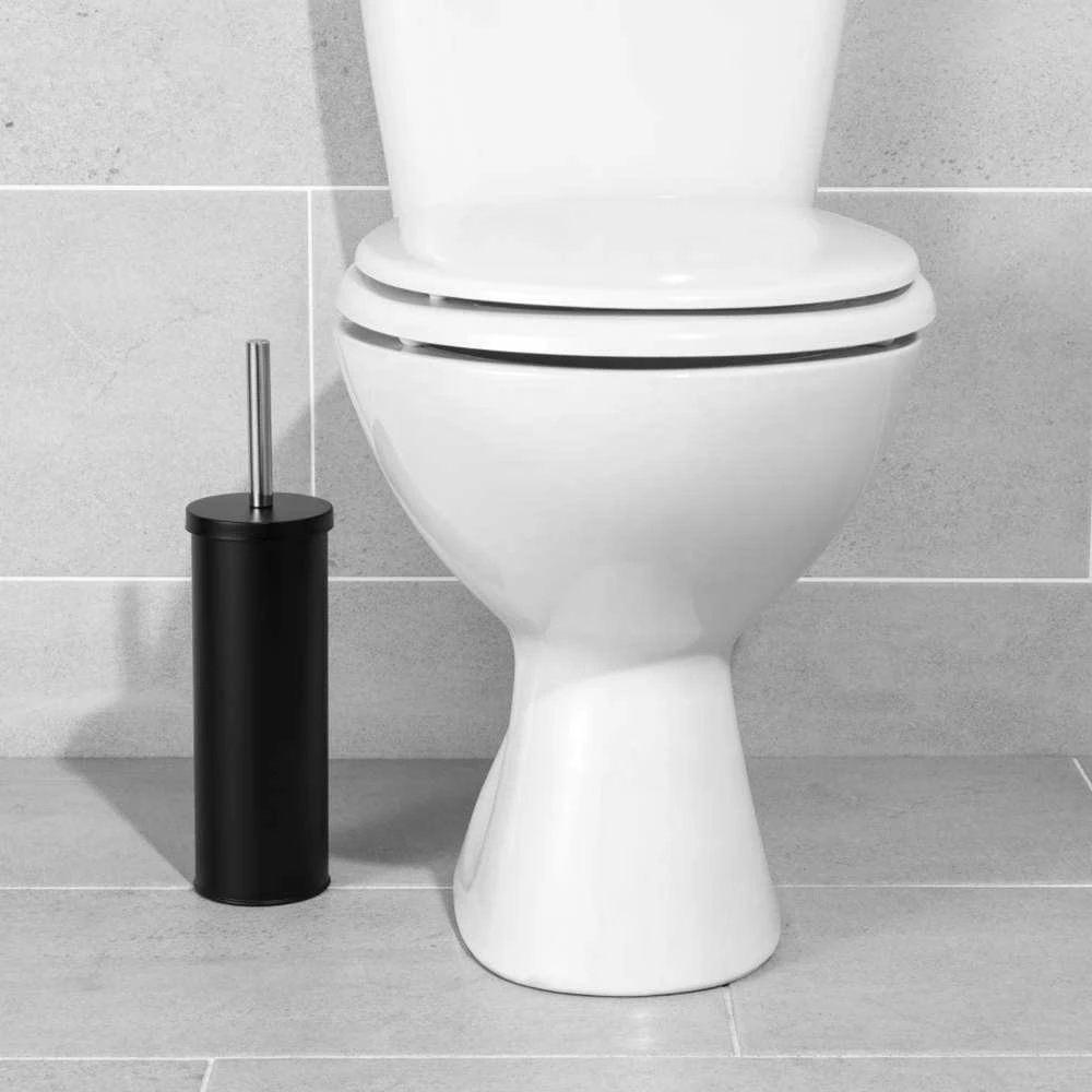 Beldray LA059451BLKFPEU7 Toilet & Holder, Juodas