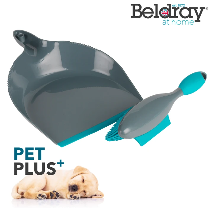 Beldray LA069351FP1EU7 Pet Plus guminės galvutės šiukšlių semtuvėlis ir