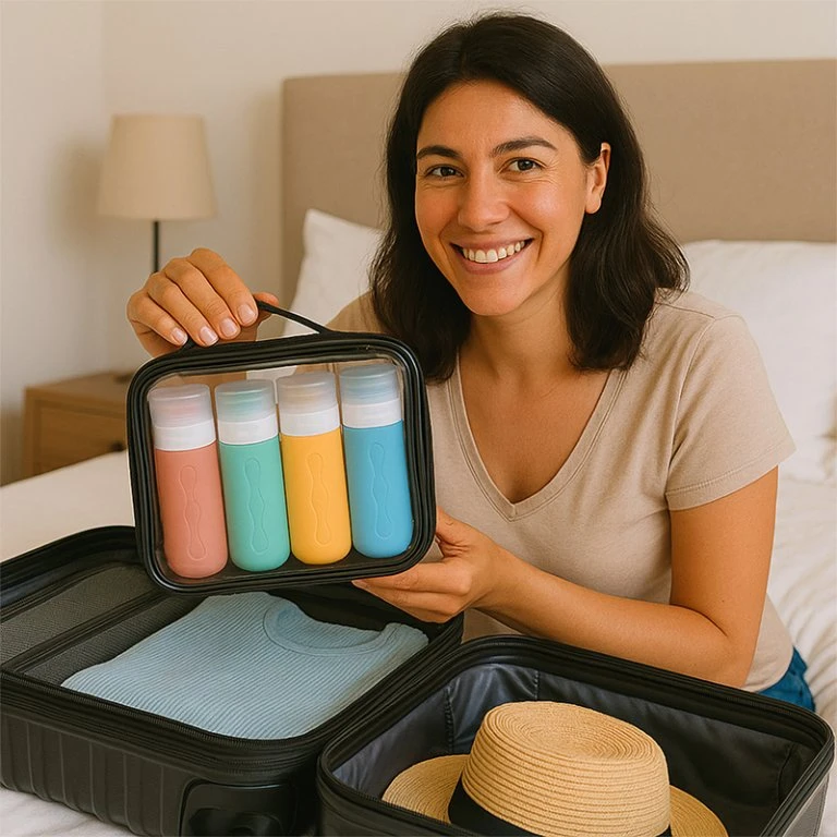 Beper C302AAC010 Silicone Travel Bottle Set