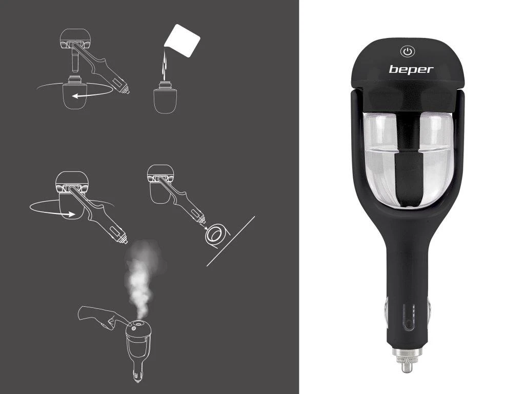 Beper P205DIF100 automobilinis difuzorius su instrukcija