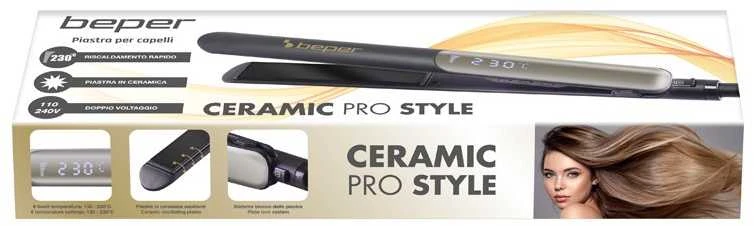 Beper Plaukų tiesintuvas Ceramic Pro Style P301PIS200
