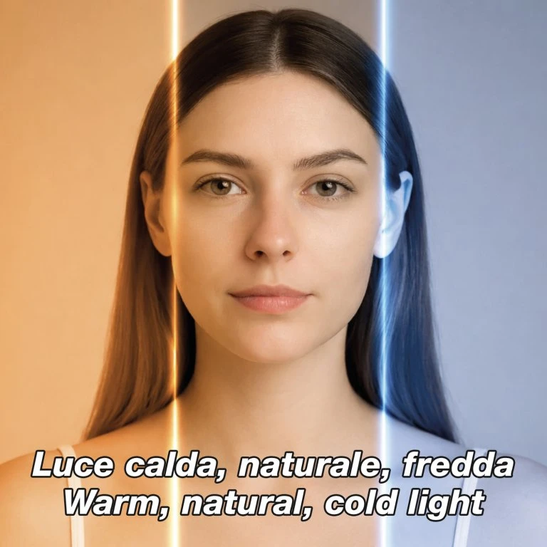 Įkraunamas kosmetinis veidrodis su LED apšvietimu „Beper“ P302VIS051