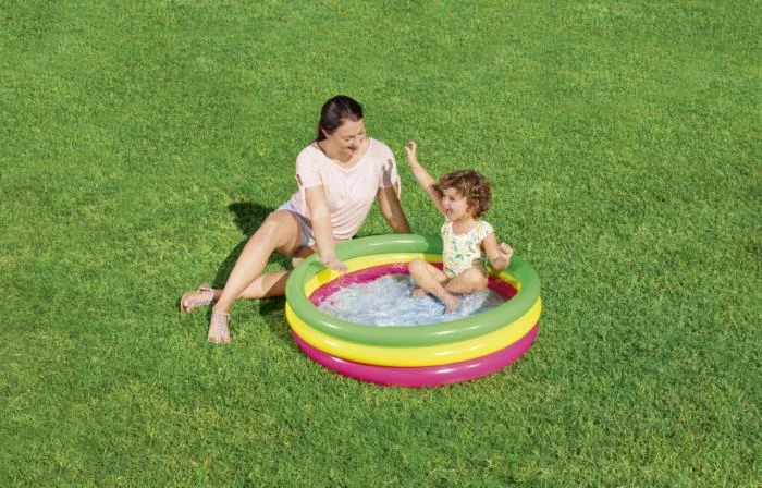 BESTWAY pripučiamas baseinas 102cm x 25cm, 51104