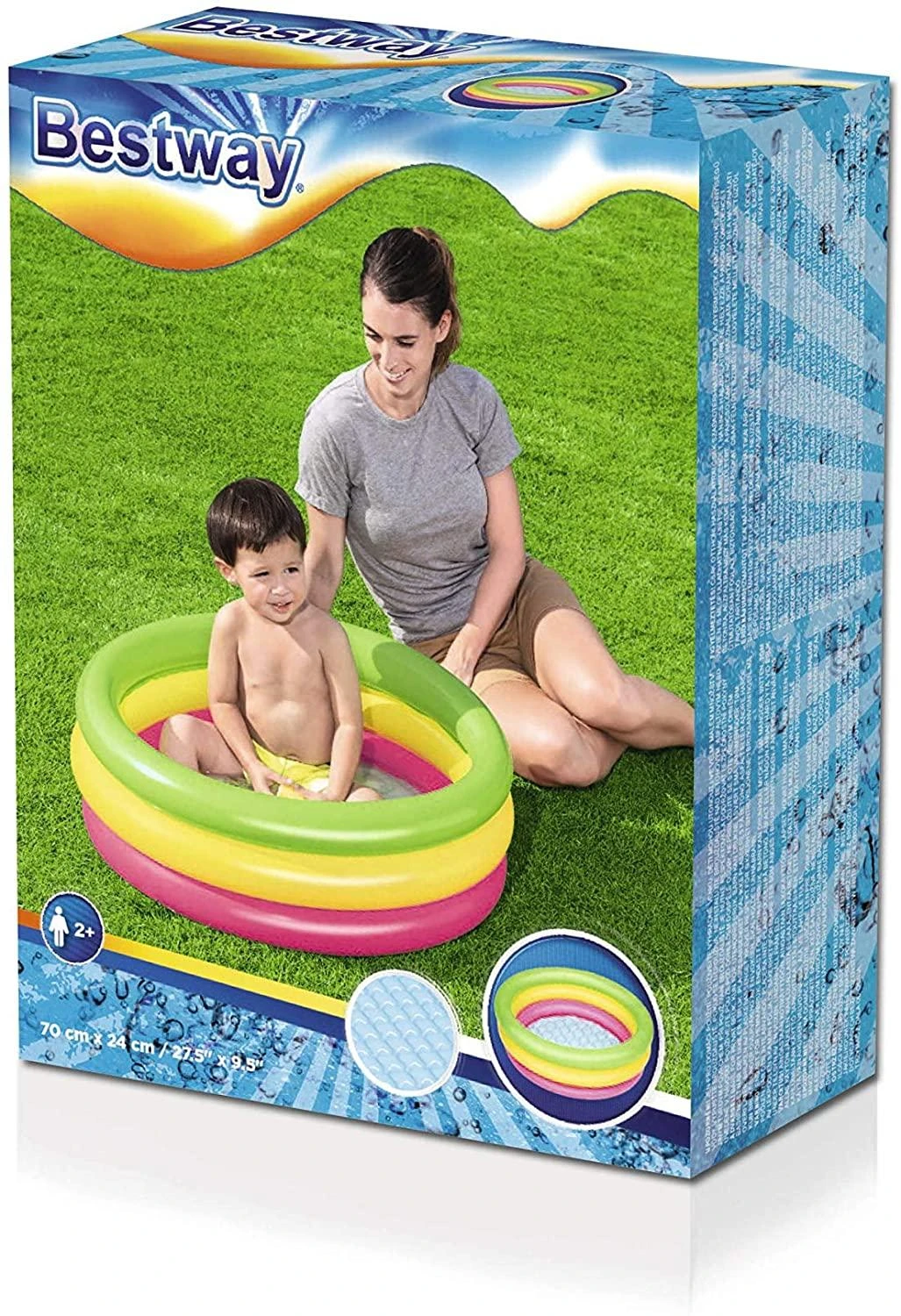 BESTWAY baseinas Vasaros komplektas Baseinas 70x24cm, 51128