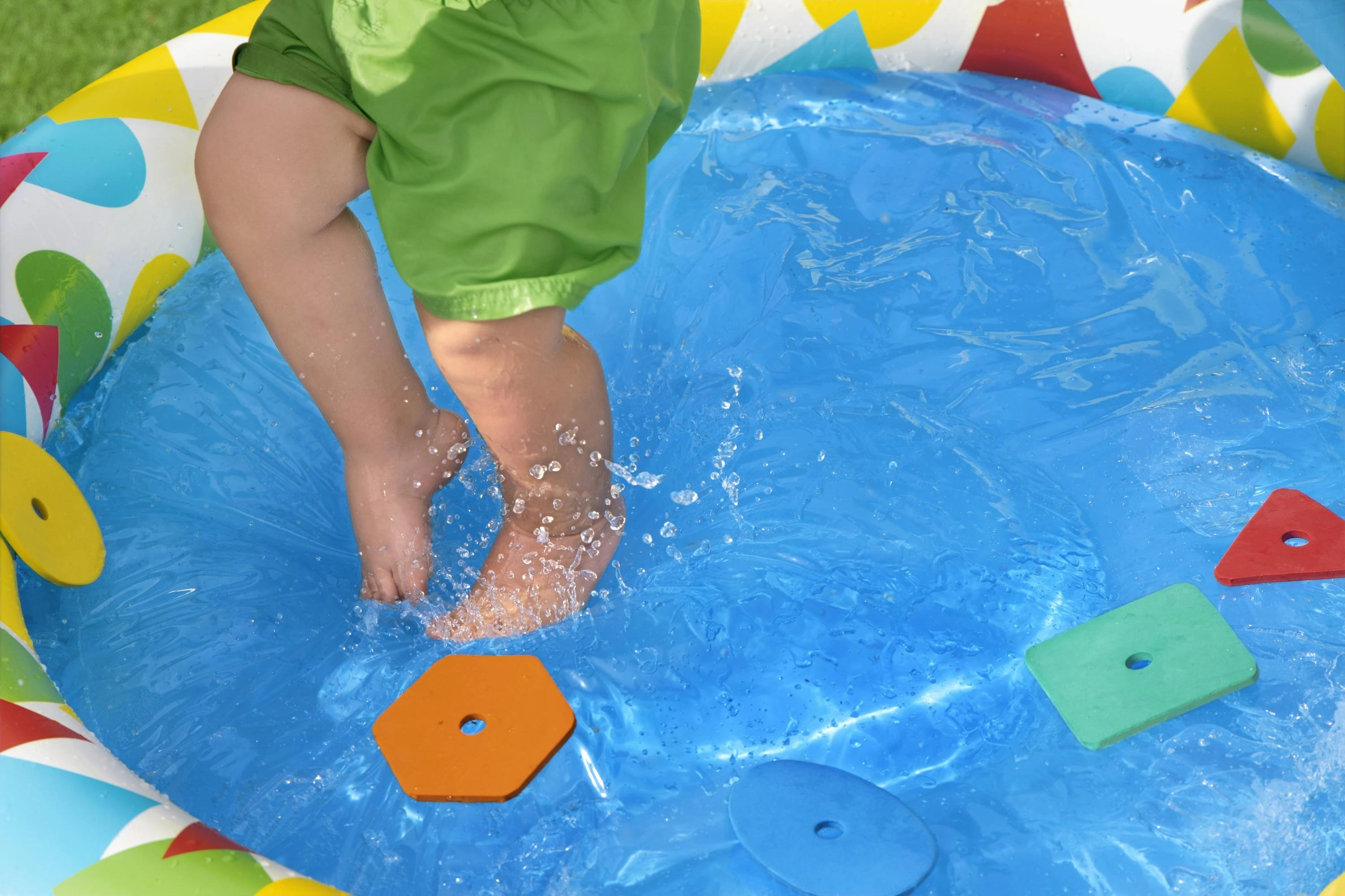 BESTWAY pripučiamas baseinas Splash & Learn, 1.20m x 1.17m x 46cm, 52378