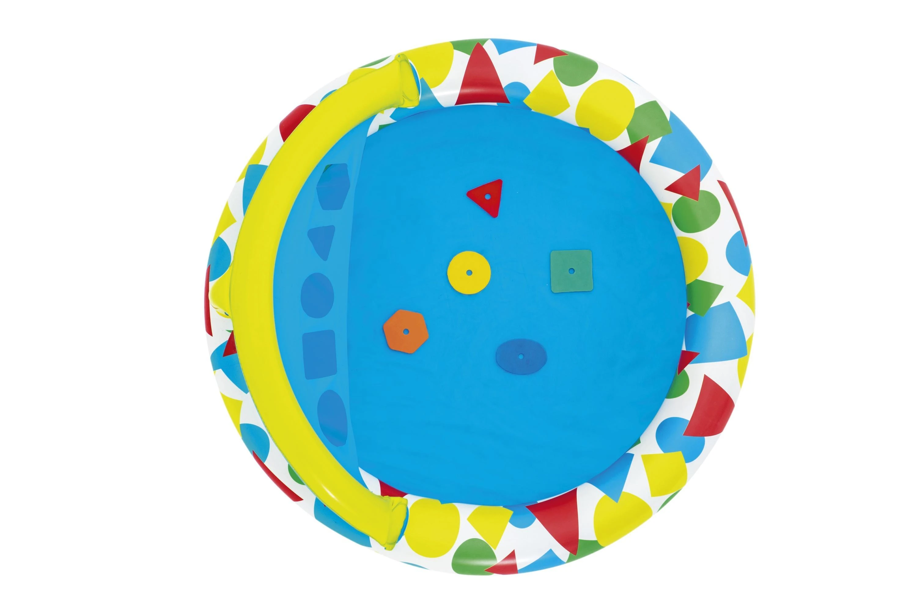 BESTWAY pripučiamas baseinas Splash & Learn, 1.20m x 1.17m x 46cm, 52378