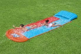 Bestway H2OGO Tsunami Splash Ramp Dviguba vandens čiuožykla