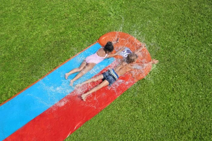 Bestway H2OGO Tsunami Splash Ramp Dviguba vandens čiuožykla