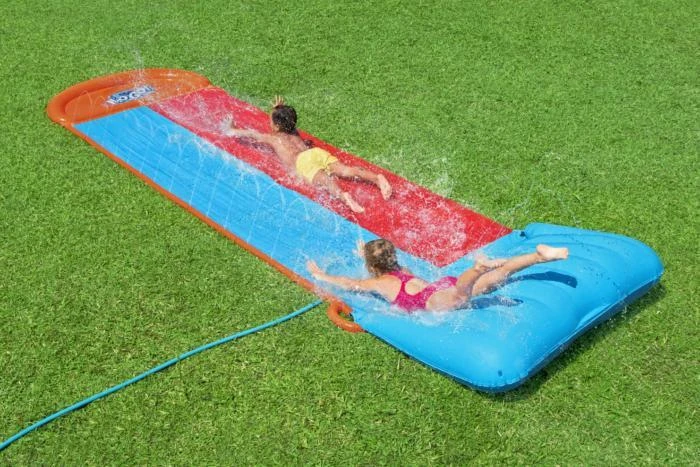 Bestway H2OGO Tsunami Splash Ramp Dviguba vandens čiuožykla