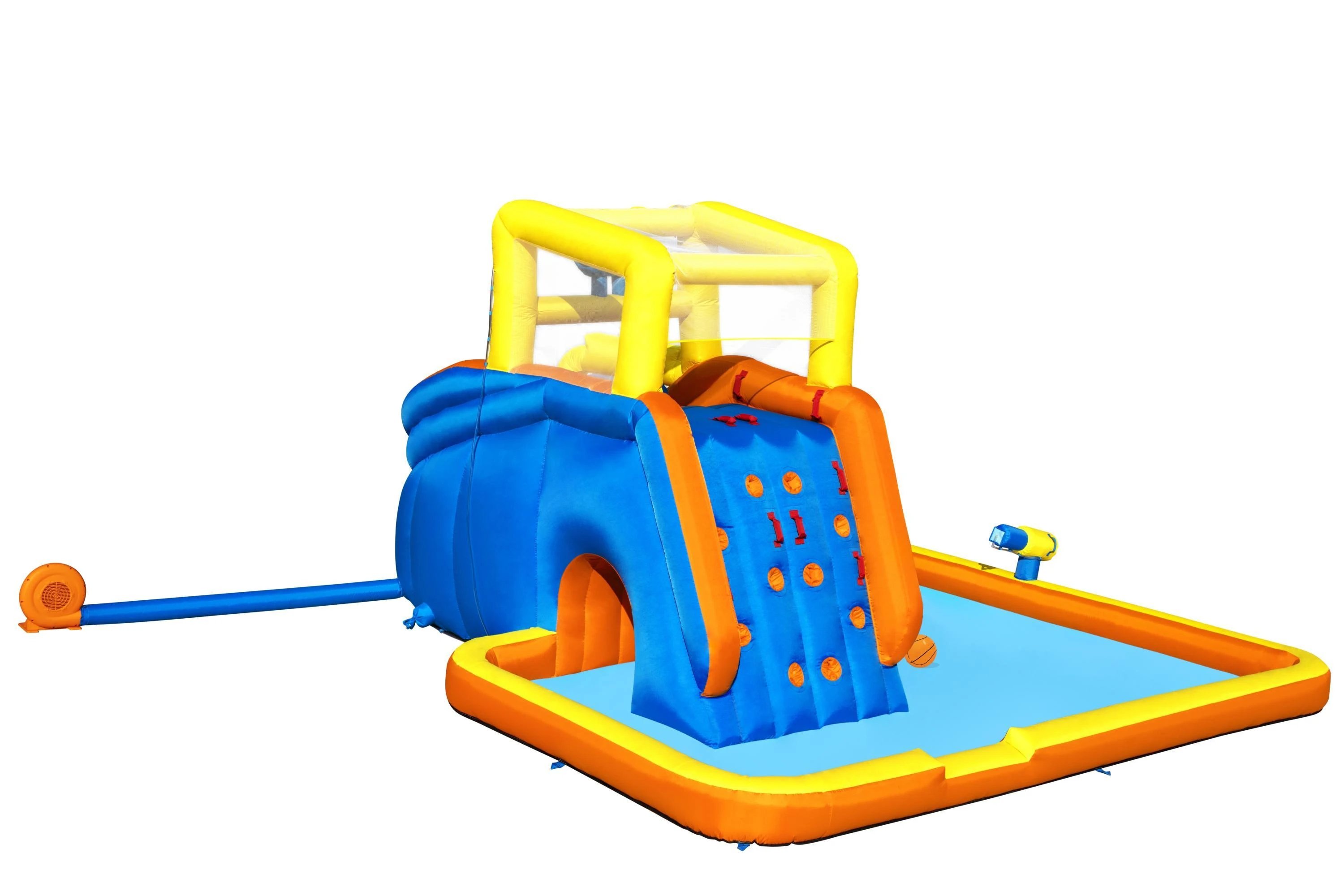 Bestway didžiulė VANDENS ŽAIDIMŲ AIKŠTELĖ 551x502x265cm čiuožykla 53377