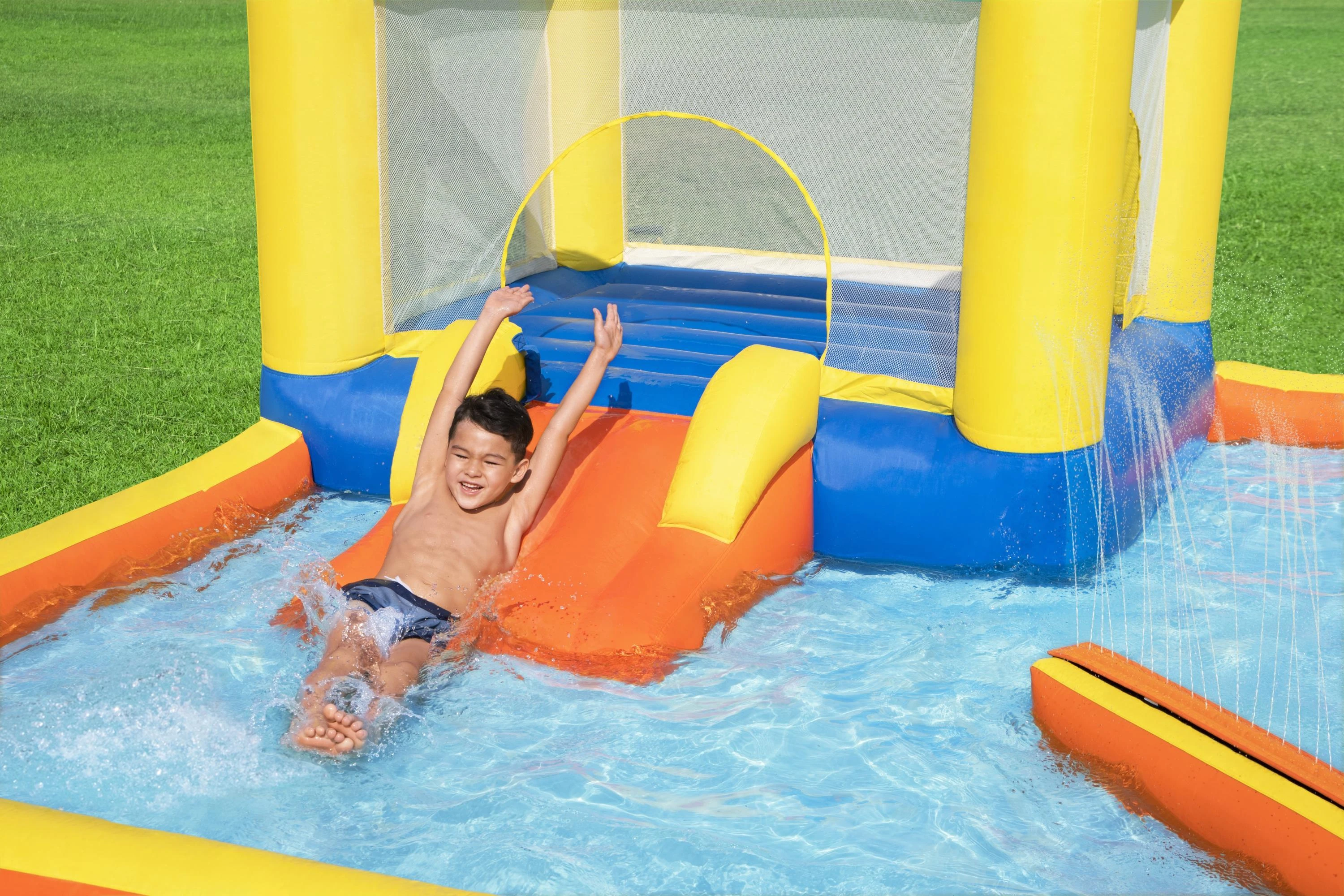Bestway H2OGO Beach Bounce Pripučiamas vaikiškas vandens parkas
