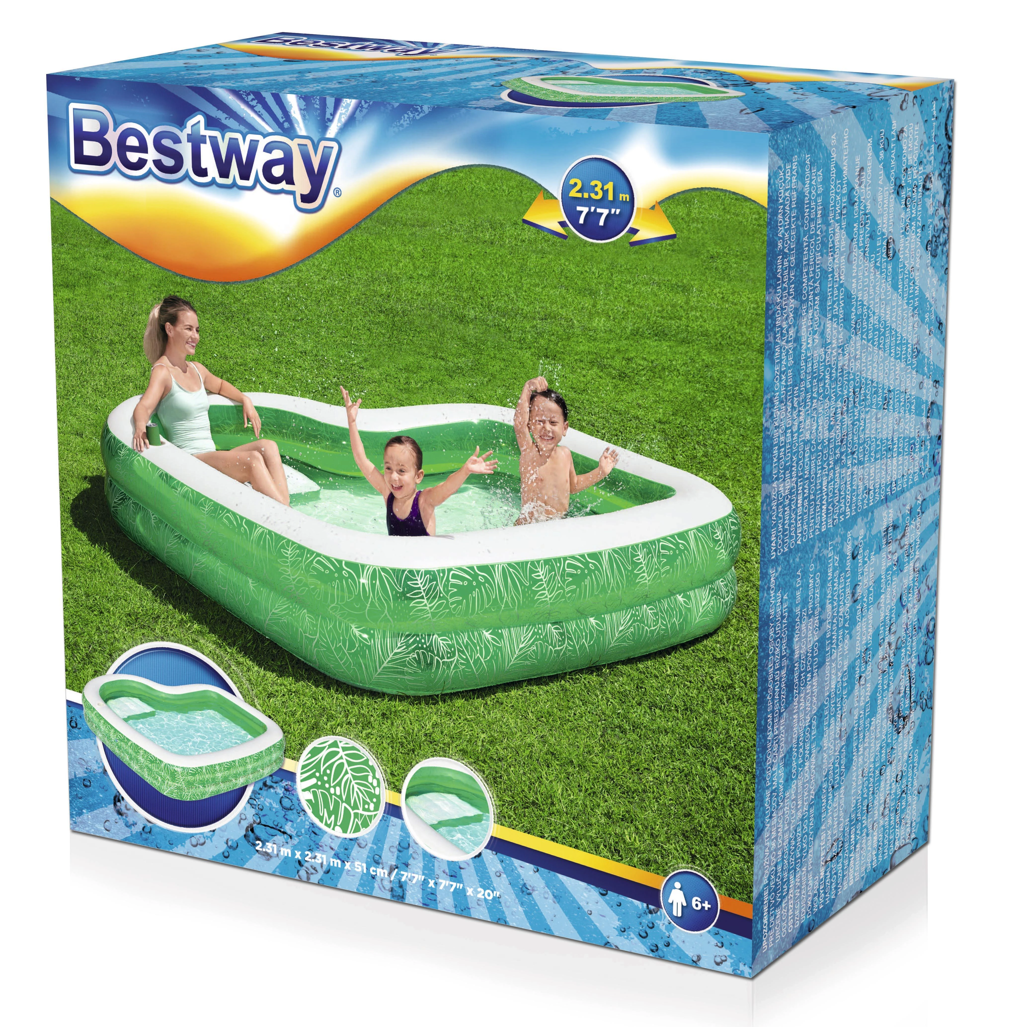 Atogrąžų rojus BESTWAY baseinas